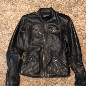 Womens leather jacket